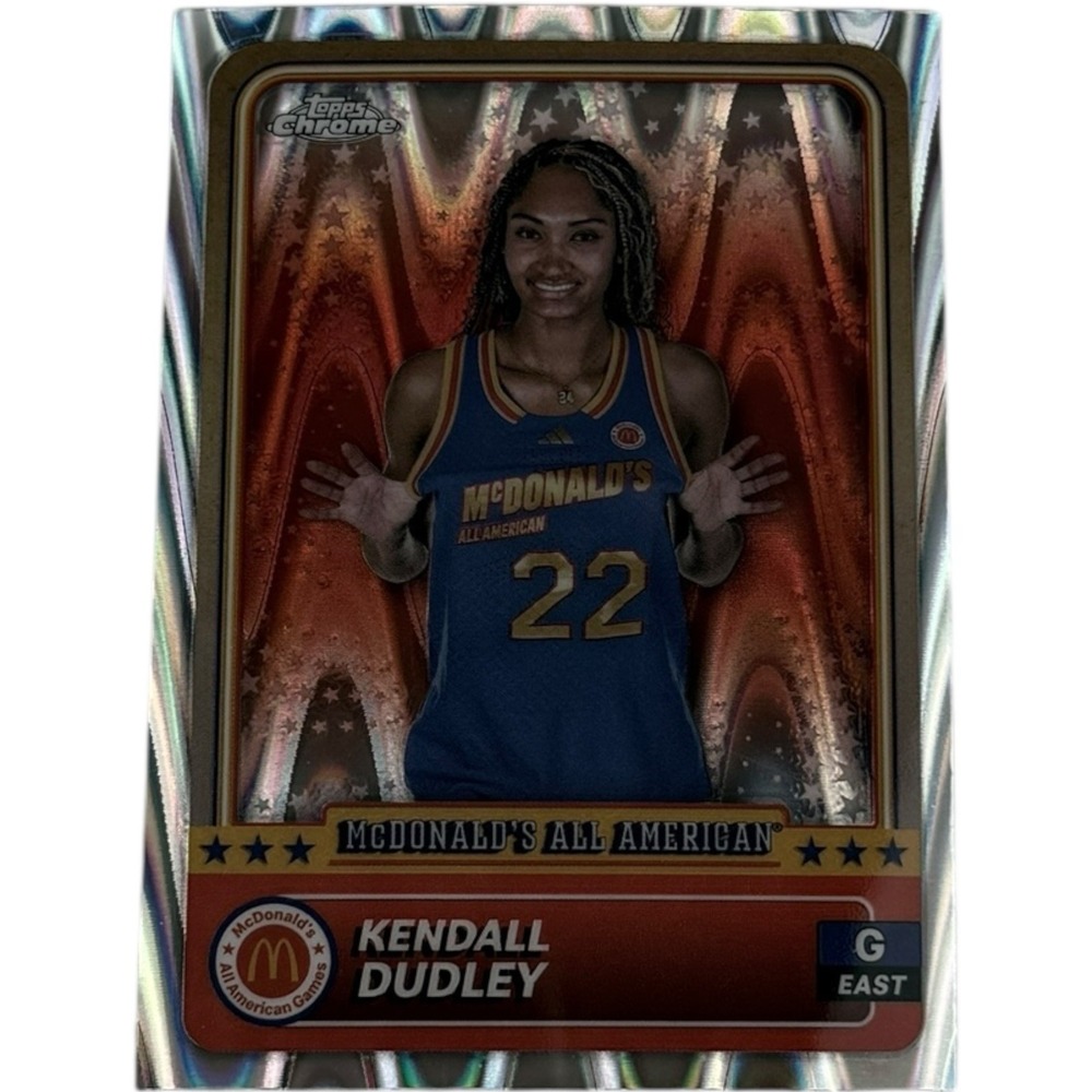 2024 Topps Chrome Mcdonald's‎ All American - Kendall Dudley #52 RayWave...